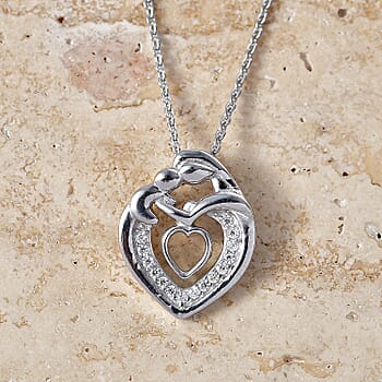 Rhodium Over Sterling Silver - Product card gallery slide 2 (10198324117817)