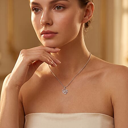Rhodium Over Sterling Silver - Product card gallery slide 2 (10198322250041)