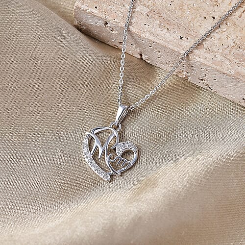 Rhodium Over Sterling Silver - Product card gallery slide 2 (10198322250041)