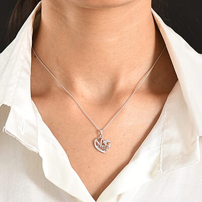 Rhodium Over Sterling Silver - Product card gallery slide 3 (10198322250041)