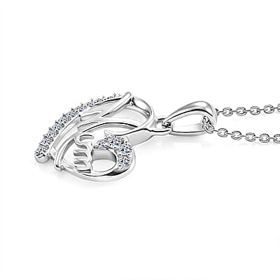 Rhodium Over Sterling Silver - Product card gallery slide 4 (10198322250041)