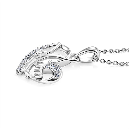 Rhodium Over Sterling Silver - Product card gallery slide 4 (10198322250041)