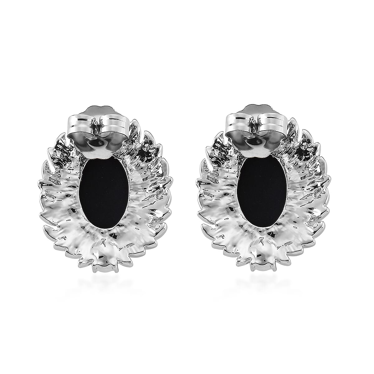 Purple Cameo and Austrian Crystal Earrings, Ring (Adjustable) and Necklace 21-23 Inches in Silvertone