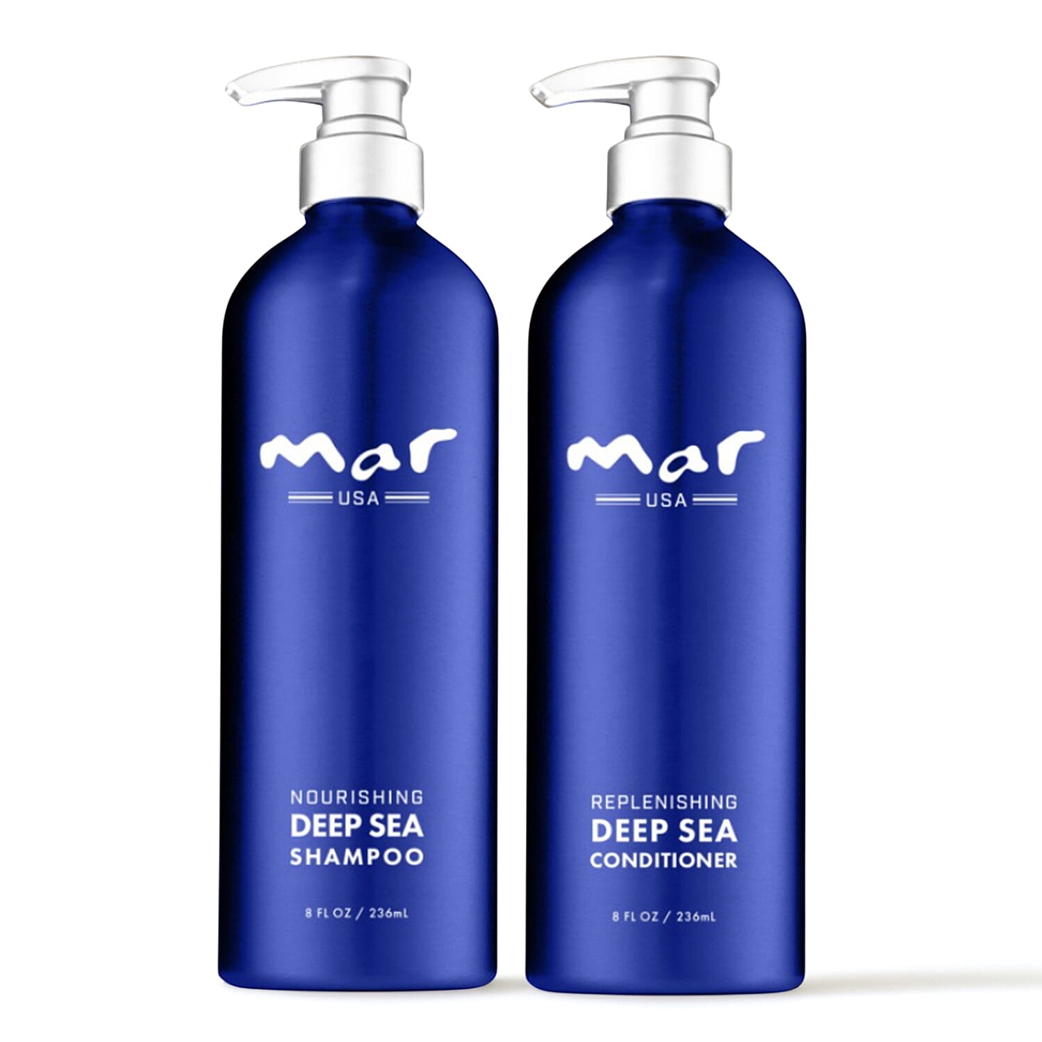 MAR Deep Sea Shampoo & Conditioner Bundle (8oz) Made in US