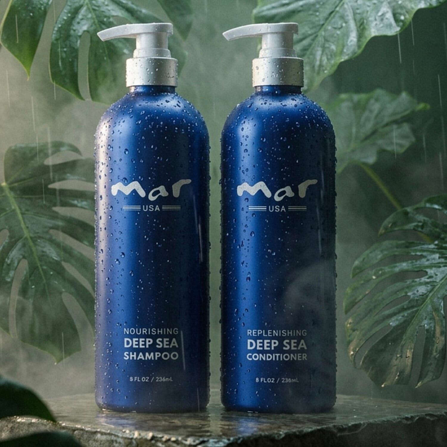 MAR Deep Sea Shampoo & Conditioner Bundle (8oz) Made in US