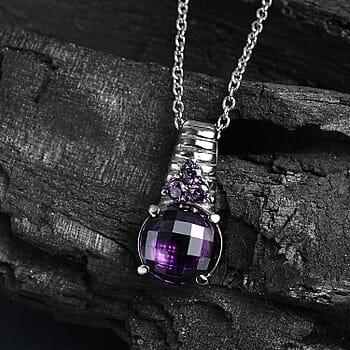 Simulated Amethyst Color Diamond - Product card gallery slide 2 (10203045331257)