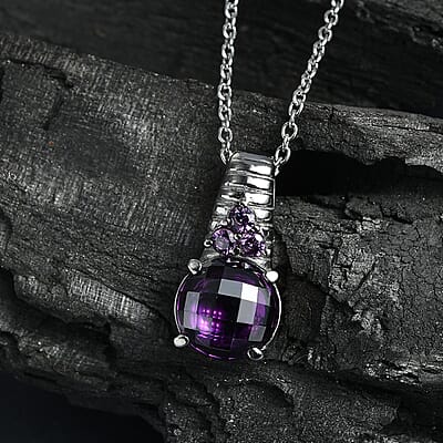 Simulated Amethyst Color Diamond - Product card gallery slide 2 (10203045331257)