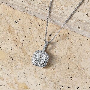 Luxuriant Lab Grown Diamond E-F VS 2.50 ctw Pendant Necklace in 10K White Gold 20 Inches