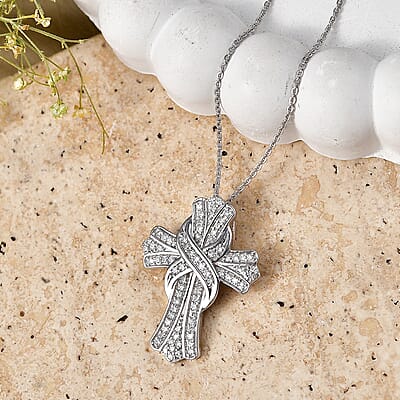 Rhodium Over Sterling Silver - Product card gallery slide 2 (10252702384441)