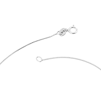 D'Joy Premium Natural Ruby and Moissanite 3.20 ctw Scarlet Halo Pendant Necklace in Rhodium Over Sterling Silver 18 Inches