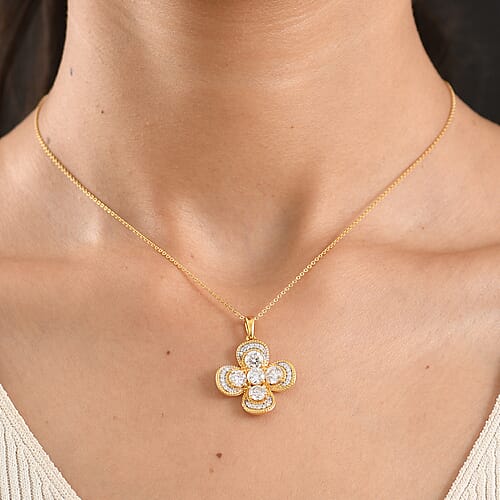 Yellow Gold Over Sterling Silver - Product card gallery slide 3 (10233728172345)