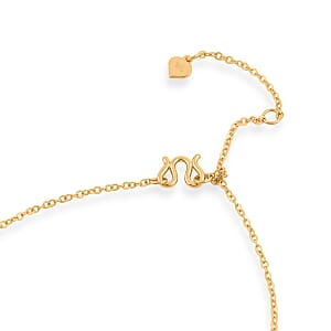 Dual Oval Pendant Necklace in 24K Yellow Gold 18 Inches 3.28 Grams