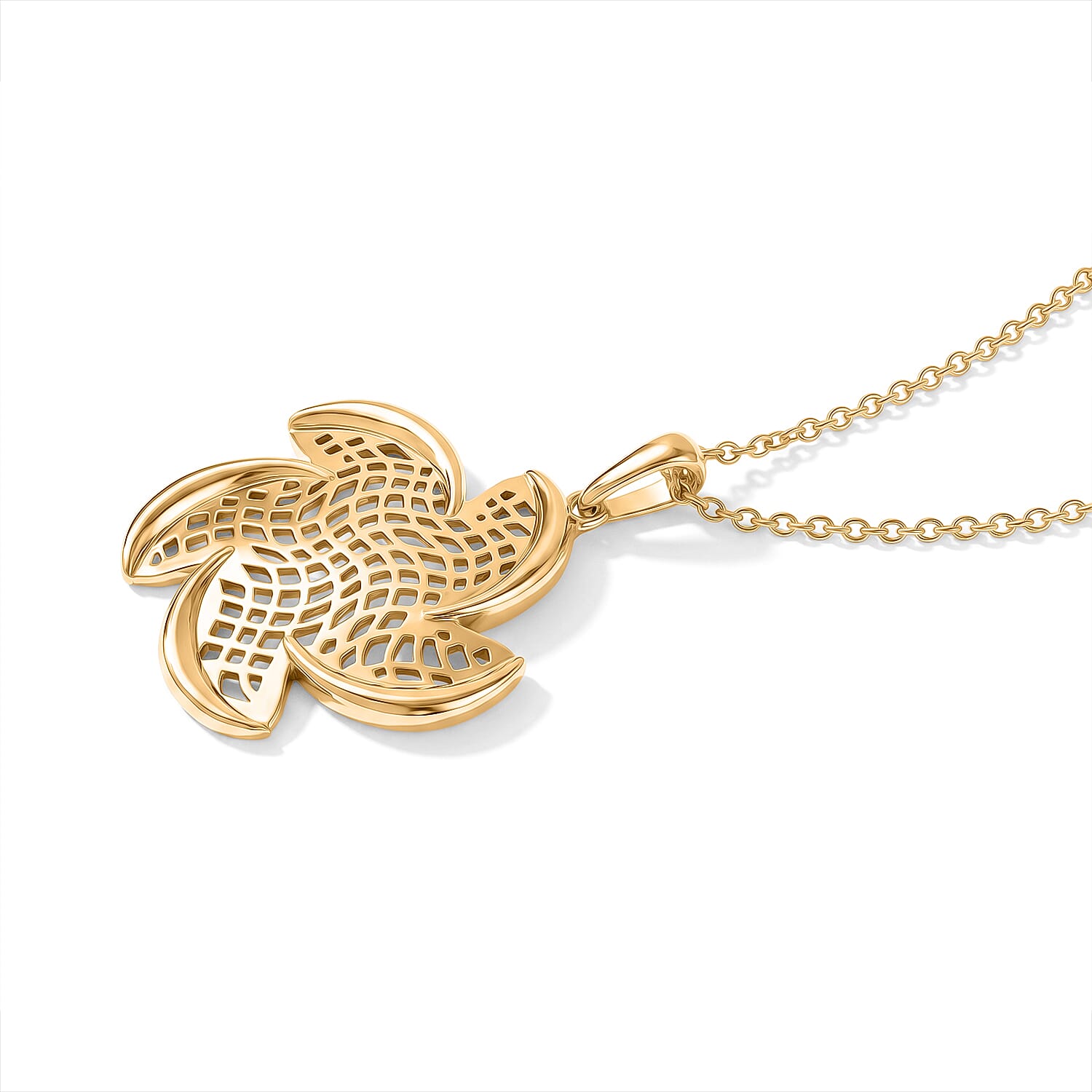 EverTrue Bronzella Collection Pavé Sea Turtle Earrings, Pendant in 18K YG Plated Bronze with ION Plated YG Stainless Steel Necklace (20 Inches)
