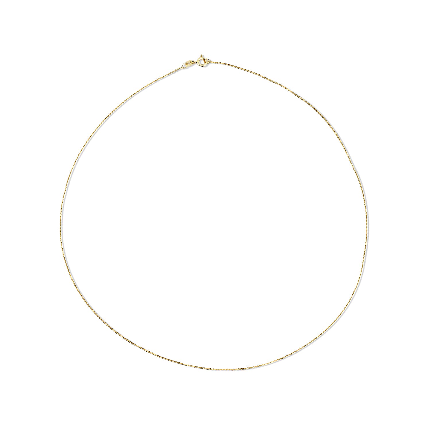 Set of 2 Necklace in 14K YG Over Sterling Silver 2.60 Grams 18 Inches
