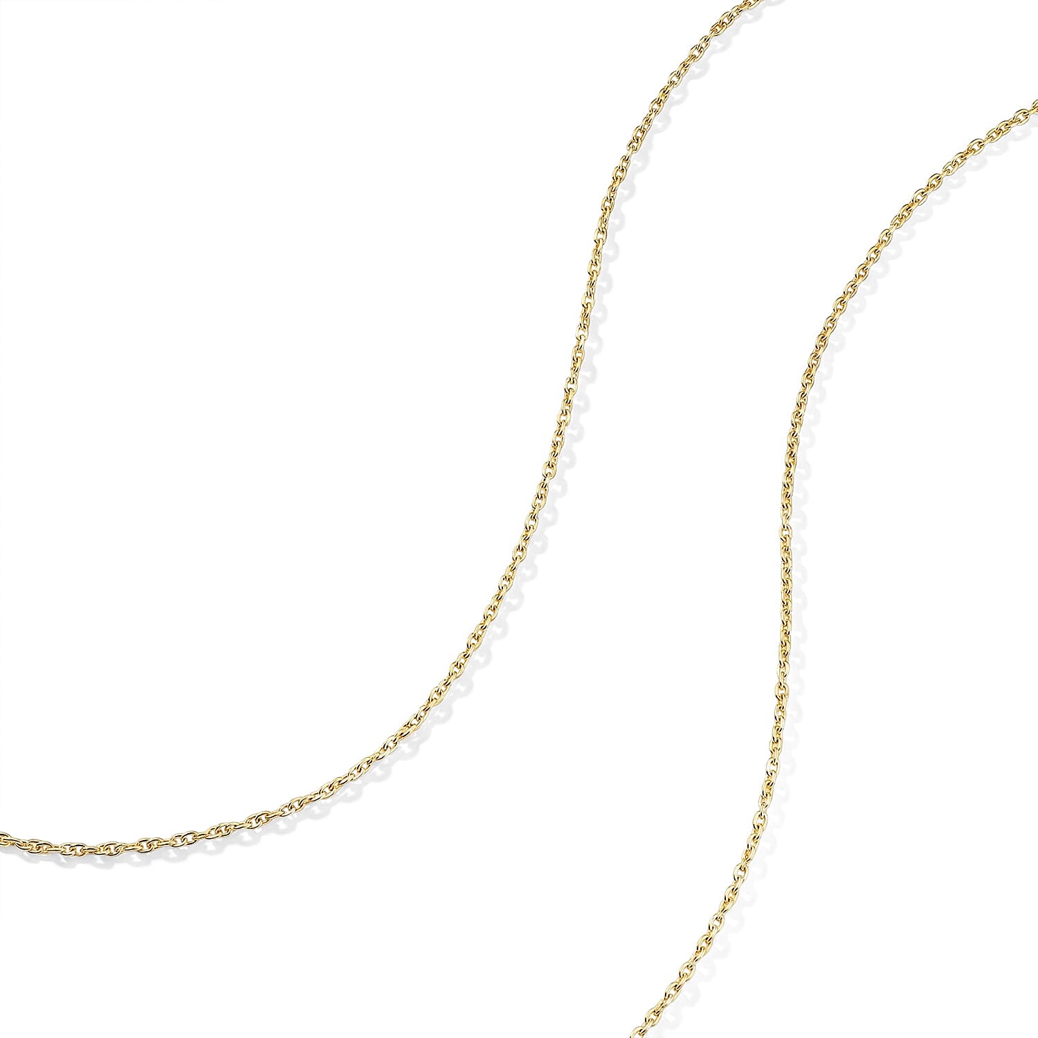 Set of 3 Necklace in 14K YRG and Rhodium Over Sterling Silver 3.40 Grams 18 Inches
