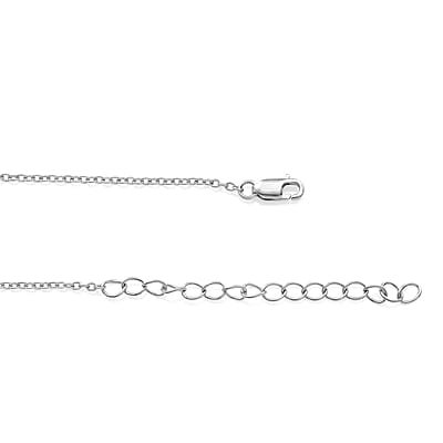 Moissanite  2.00 ctw Pendant Necklace in Sterling Silver 18-20 Inches