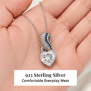 Rhodium Over Sterling Silver - Product card gallery slide 4 (10257369956665)