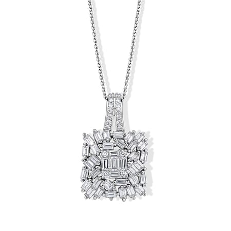 Rhodium Over Sterling Silver - Product card gallery slide 1 (15394774122809)
