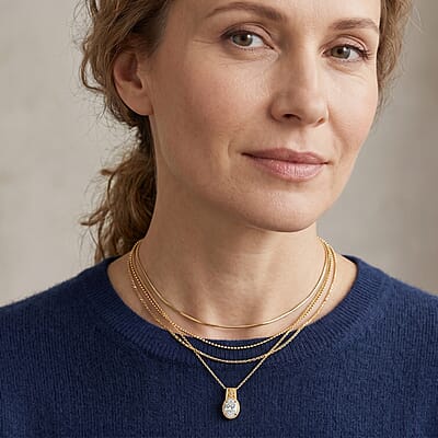 Luxuriant Lab Grown Diamond E-F VS 5.00 ctw Solitaire Pendant Necklace in 14K Yellow Gold (20 Inches)
