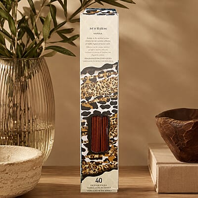 Closeout 5 Sets of 40 Pack Lotus, Sage & Citrus, Spiritual, Patchouli, Myrrh Incense Sticks - Long Lasting Fragrance for Relaxation, Meditation, Yoga, Aromatherapy.