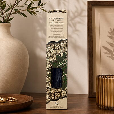 Closeout 5 Sets of 40 Pack Lotus, Sage & Citrus, Spiritual, Patchouli, Myrrh Incense Sticks - Long Lasting Fragrance for Relaxation, Meditation, Yoga, Aromatherapy.