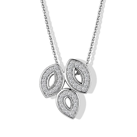 Rhodium Over Sterling Silver - Product card gallery slide 1 (15397629788473)