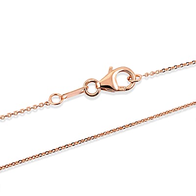 Certified & Appraised D'Joy Premium Pink Morganite and Moissanite 1.01 ctw Pendant Necklace in 18K Vermeil Rose Gold Over Sterling Silver 18 Inches