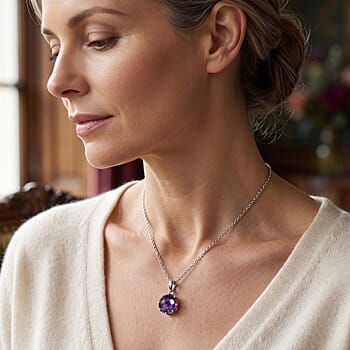 Amethyst Cubic Zirconia - Product card gallery slide 2 (10290865471801)