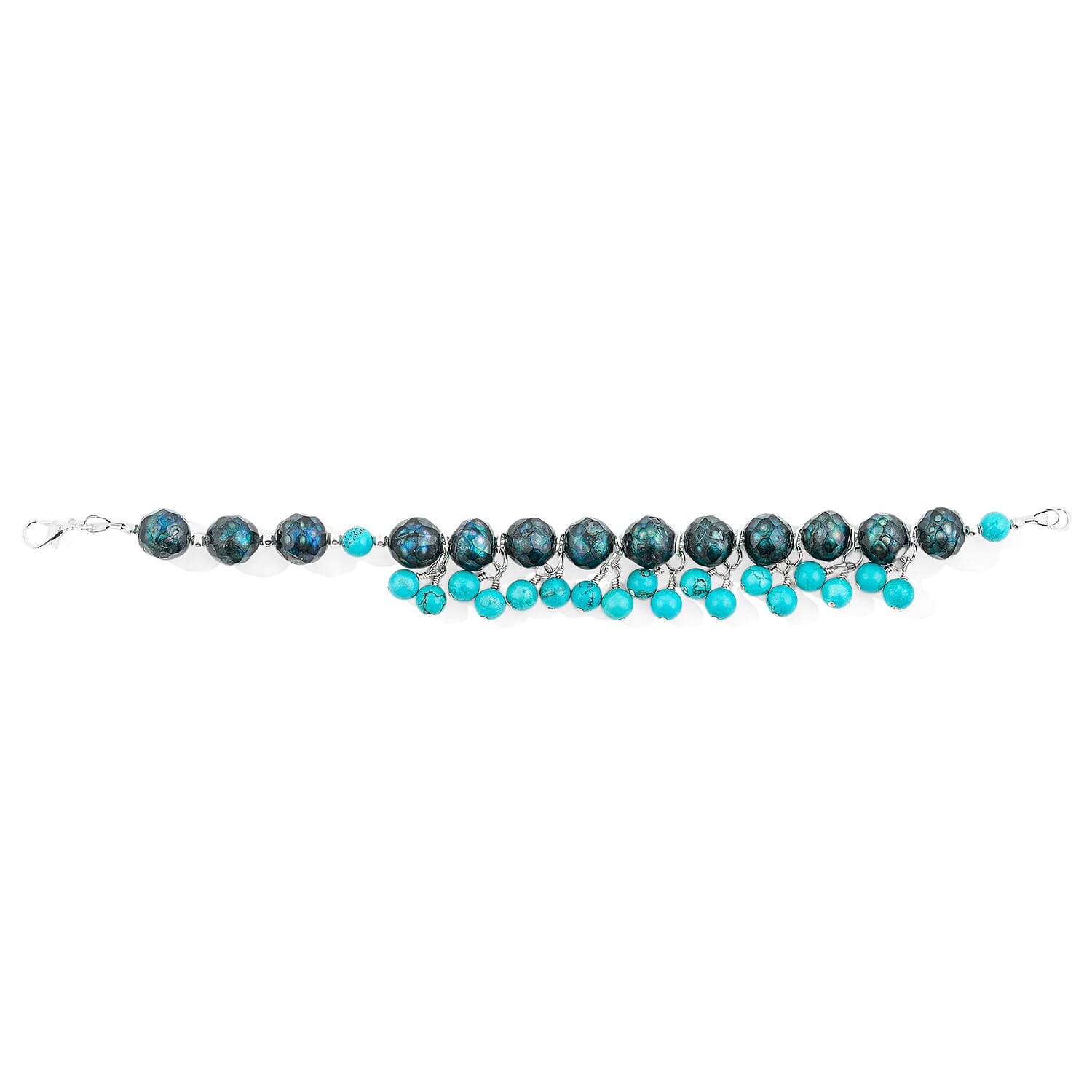 GCS Glowing Lagoon Faceted Pearl Bracelet Kit 25250.26 ctw