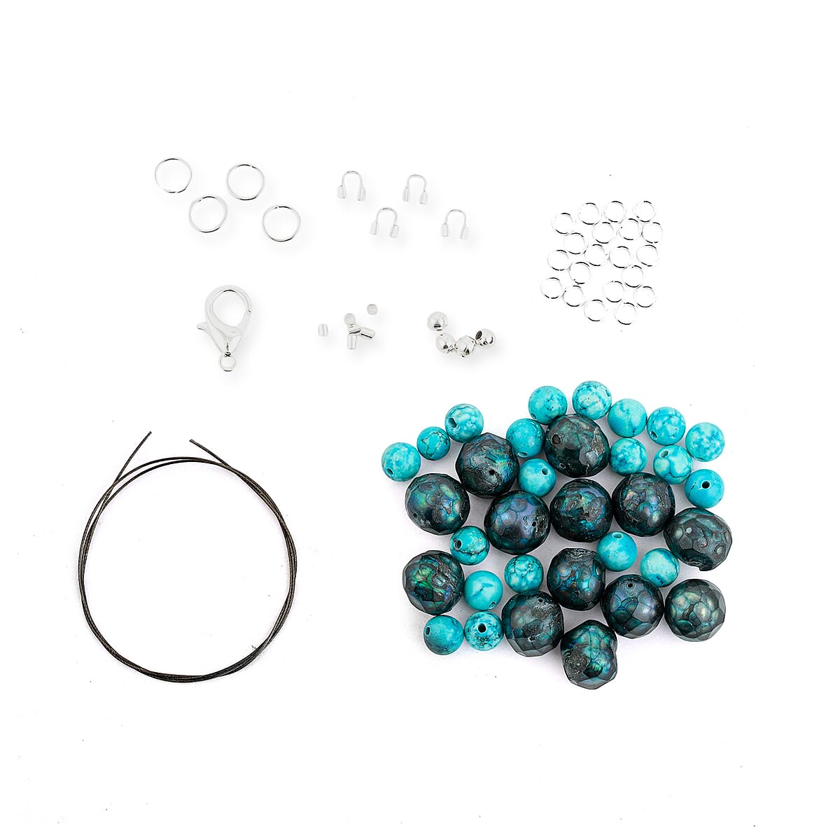 GCS Glowing Lagoon Faceted Pearl Bracelet Kit (Ships in 7-10 Days) 25250.26 ctw image number 4