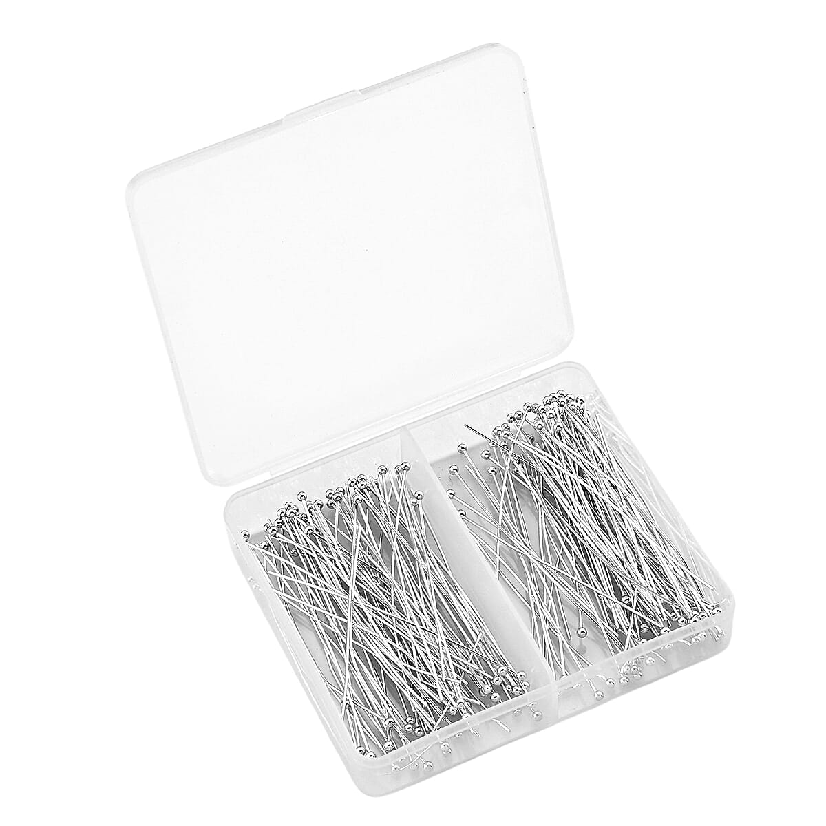 GCS Set of 160pcs Ball Head Pins in Silvertone