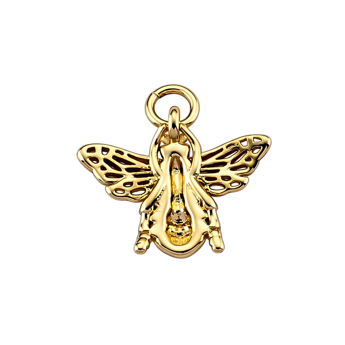 GCS Bee Pendant 10 pcs in Goldtone
