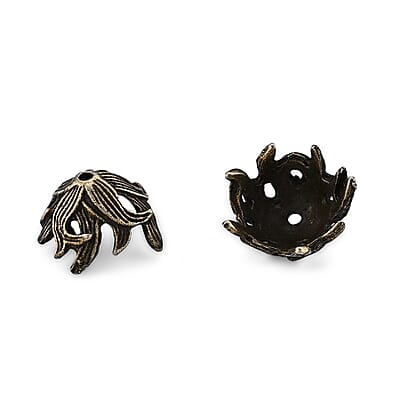 GCS Set of 50pcs Flower Shaped Bead Caps