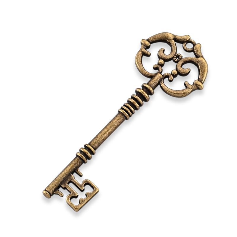 GCS Set of 5pcs Skeleton Key Pendant