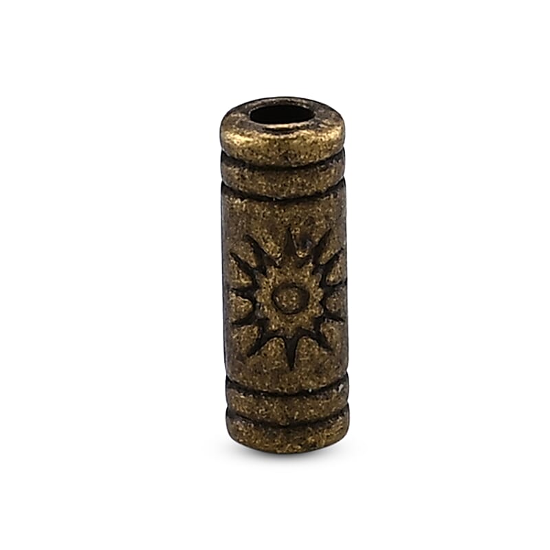 GCS Set of 100pcs Tube Shape Spacer Beads