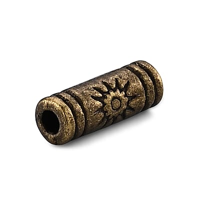 GCS Set of 100pcs Tube Shape Spacer Beads