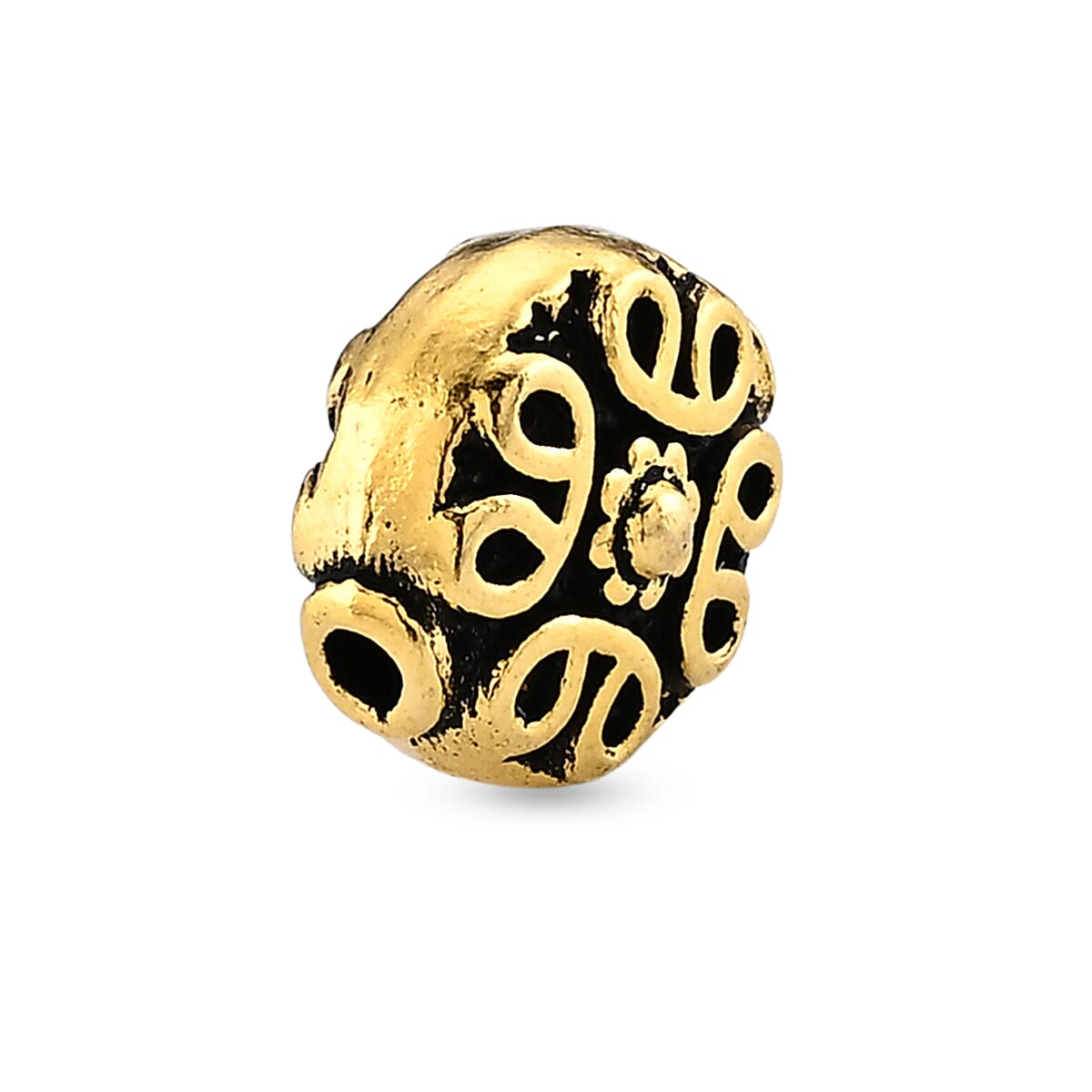 GCS Set 20pcs Tibetan Antique Spacer Bead in Goldtone image number 1