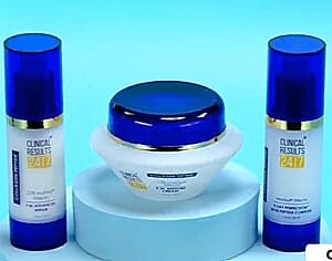 Clinical Results Night Treatment Trio: Trifecta P.M. Advanced Repair, Restore Cream, and 5 Day PERFECTION&trade; 20:20 Peptide Complex