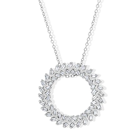 Rhodium Over Sterling Silver - Product card gallery slide 1 (10267792015673)