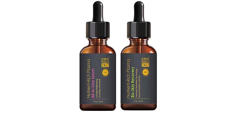 Clinical Results 24/7 Nutrient-Rich Plasma BioSkin Recovery and All-In-One Serum