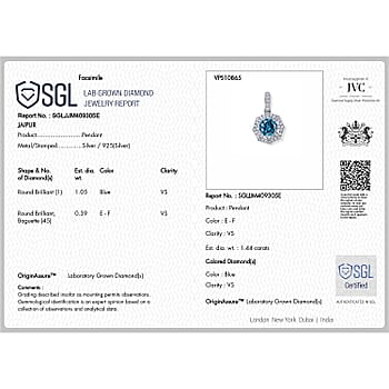 Lab Grown Blue Diamond - Product card gallery slide 4 (10307799580985)