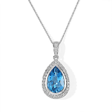 Certified Swiss Blue Topaz - Product card gallery slide 1 (10342115082553)