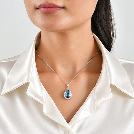 Certified Swiss Blue Topaz - Product card gallery slide 2 (10342115082553)