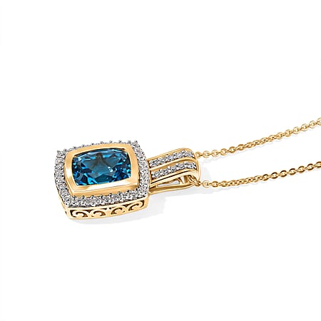 Certified Swiss Blue Topaz - Product card gallery slide 4 (10342115213625)