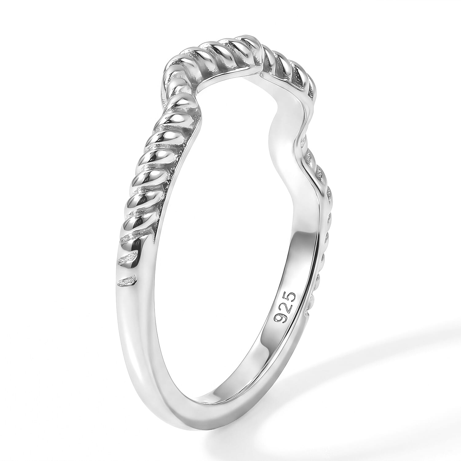 D'Joy AAA Apatite, Fresh Water Pearl and Moissanite 1.65 ctw Set of 4 Ring in Rhodium Over Sterling Silver (Size 7.0)