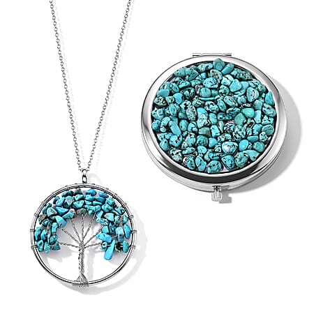 Blue Howlite - Product card gallery slide 1 (15416610750777)