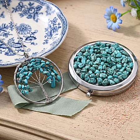 Blue Howlite - Product card gallery slide 2 (15416610750777)