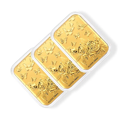 Set of 3 - Butterfly Family with Rose, Where Roses Bloom and Butterflies Always Stay