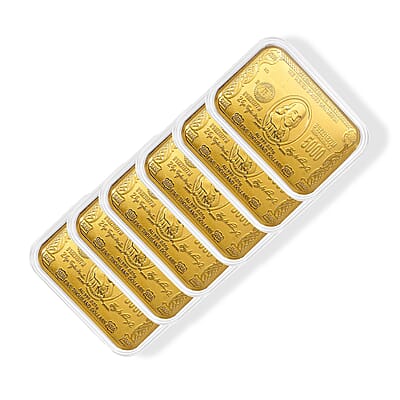 Set of 6 - Wealth of Nations - Currency Legacy the Story of Money, Told in Gold