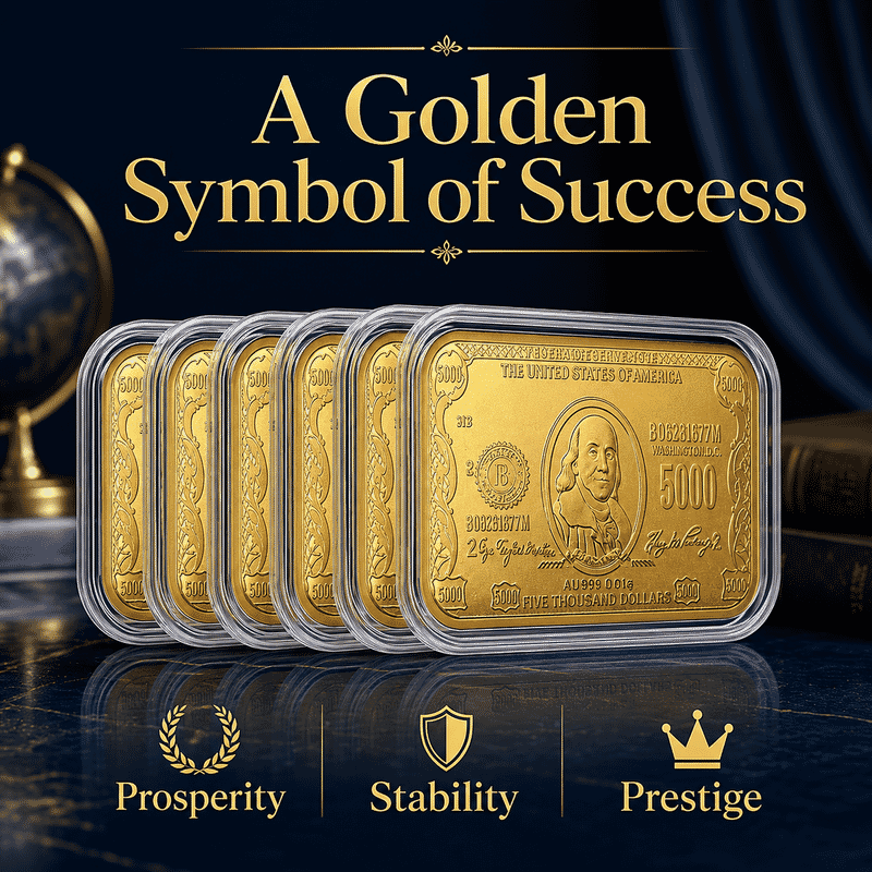Set of 6 - Wealth of Nations - Currency Legacy the Story of Money, Told in Gold